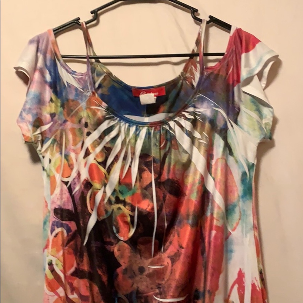 Off the shoulder dress